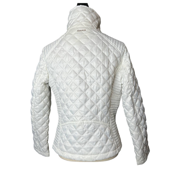 Marc New York Women's Quilted Jacket Size Small Full Zipper in White - Picture 3 of 8